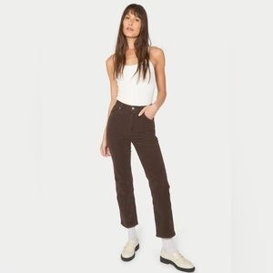 Rollas Original Straight Brown Cord